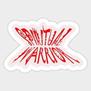 warrior Sticker